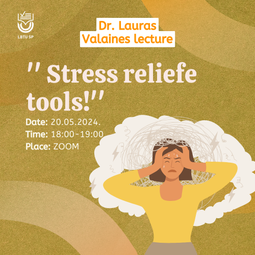 L.Valaine's seminar "Stress reliefe tools!"